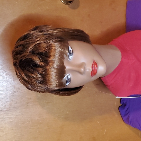 Other - Short Brown Wig With Bang